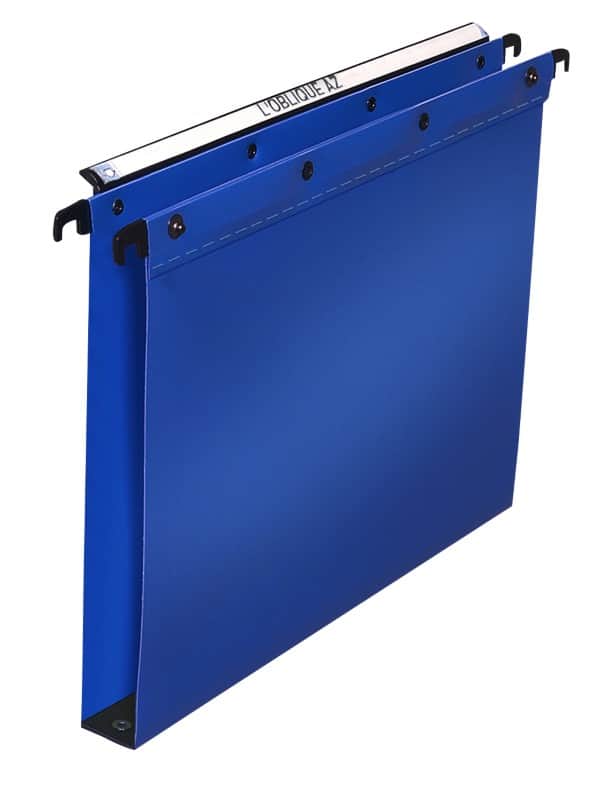 ELBA Vertical Suspension File Polypro Ultimate A4 Base 30 mm Blue Polypropylene Pack of 10