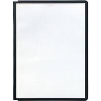 DURABLE Display Panel System 5 Panels A4 PP (Polypropylene) Black Pack of 5