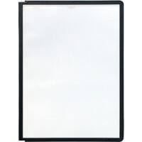 DURABLE Display Panel System 5 Panels A4 PP (Polypropylene) Black Pack of 5