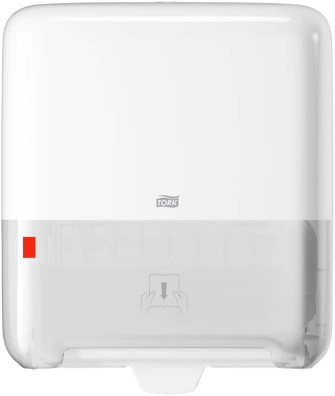 Tork Matic 551000 H1 Paper Hand Towel Dispenser Plastic Lockable Manual White