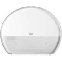 Tork Mini Jumbo Toilet Roll Dispenser White T2, Enclosed, Elevation Range, 555500