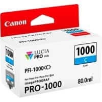 Canon PFI-1000C Original Ink Cartridge Cyan