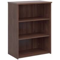 Dams International Bookcase with 2 Shelves Universal 800 x 470 x 1090 mm Walnut