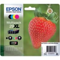 Epson 29XL Original Ink Cartridge C13T29964012 Black, Cyan, Magenta, Yellow Pack of 4 Multipack