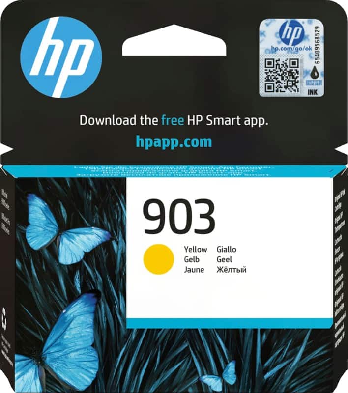 HP 903 Original Ink Cartridge T6L95AE Yellow