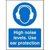 Mandatory Sign High Noise Plastic 20 x 15 cm