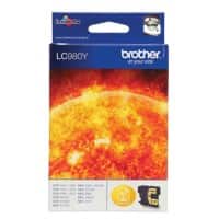Brother LC980Y Original Ink Cartridge Yellow