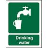 First Aid Sign Drinking Plastic 20 x 15 cm