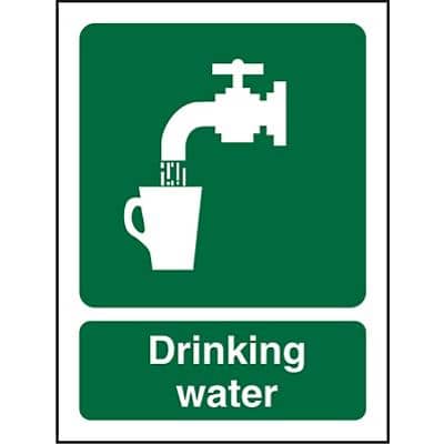 First Aid Sign Drinking Plastic 20 x 15 cm