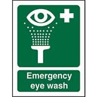 First Aid Sign Eye Wash Vinyl 30 x 20 cm
