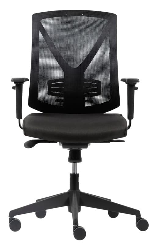 Realspace Karl Black Mesh Office Chair, Height