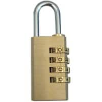 Viso Padlock CL4COMNP Brass 2.8 cm Gold 1 x Padlock