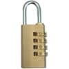 Viso Padlock CL4COMNP Brass 2.8 cm Gold 1 x Padlock