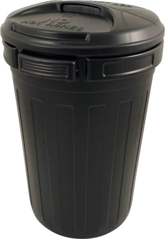 Bentley plastic bin with lid 80l 47 x 35 x 70cm black