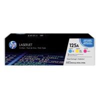 HP 125A Original Toner Cartridge CF373AM Cyan, Magenta, Yellow Pack of 3 Multipack