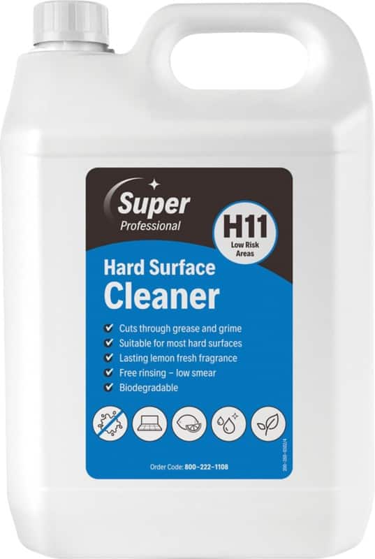 Super Professional Products H11 Hard Surface Cleaner Lemon 5L