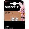 Duracell Button Cell LR44B2 Batteries LR44/A76/V13GA/76A 1.5V Alkaline Pack of 2