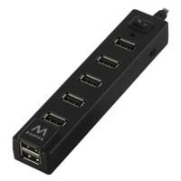 ewent EW1130 7 x USB 2.0 Female to 1 x USB 1.1 Male Hub 7 Ports