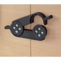 Dams International Under Desk Linking Mechanism Black