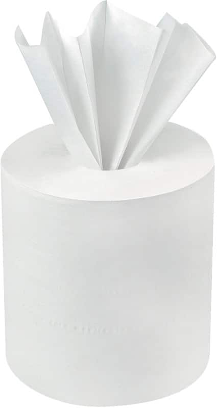 Centrefeed Roll 1 Ply White 300 m x 180 mm 6 Rolls