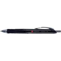 Foray Autograph Retractable Gel Rollerball Pen Grip Fine 0.4 mm Black Pack of 12