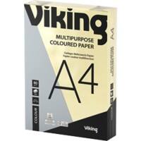 Office Depot A4 Coloured Paper Yellow 80 gsm Smooth 500 Sheets