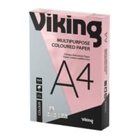 Office Depot A4 Coloured Paper Pink 160 gsm Smooth 250 Sheets