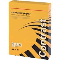 Office Depot Coloured Paper A4 80gsm Orange 500 Sheets