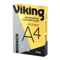Office Depot A4 Coloured Paper Yellow 160 gsm Smooth 250 Sheets