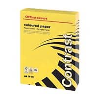 Viking A4 Coloured Paper Yellow 160 gsm Smooth 250 Sheets