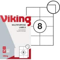 Niceday Multipurpose Label 3225330 Yes Special format White 105 x 74 mm 100 Sheets of 8 Labels