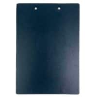 Office Depot Clipboard A4, Foolscap Cardboard, PVC (Polyvinyl Chloride) Black Portrait 3225945