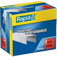Rapid Super Strong Staples 24871000 40 Sheets Silver 9/8 Steel Pack of 5000