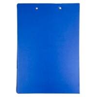 Office Depot Foldover Clipboard Foolscap PVC (Polyvinyl Chloride) Blue Portrait