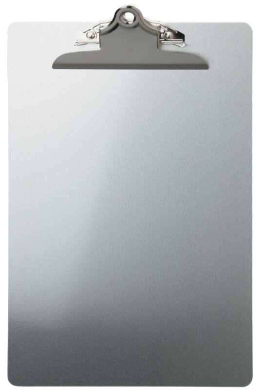 Viking Clipboard A4 Aluminium Silver Portrait  