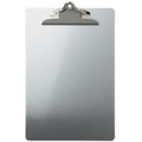 Viking Clipboard Foolscap Aluminium Silver Portrait