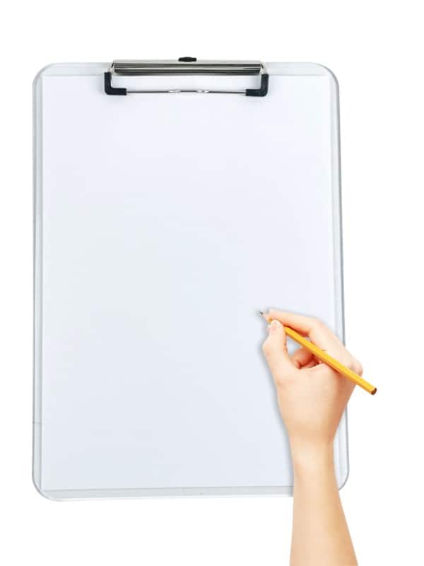 Viking Clipboard A4 Plastic Transparent Portrait