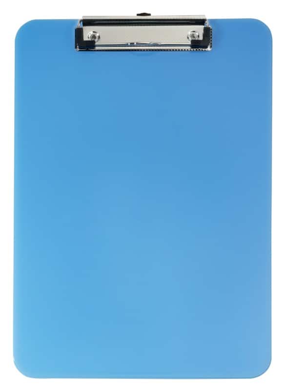 Viking Clipboard A4 Plastic Blue Portrait