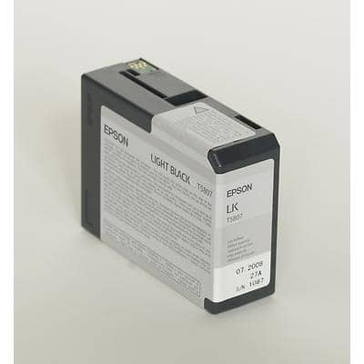 Epson T5808 Original Ink Cartridge C13T580800 Matte Black