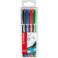STABILO SENSOR Fineliner Pen Assorted Pack of 4