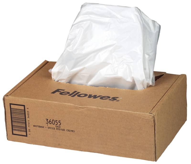 Fellowes Shredder Wastebags 165L Pack of 50