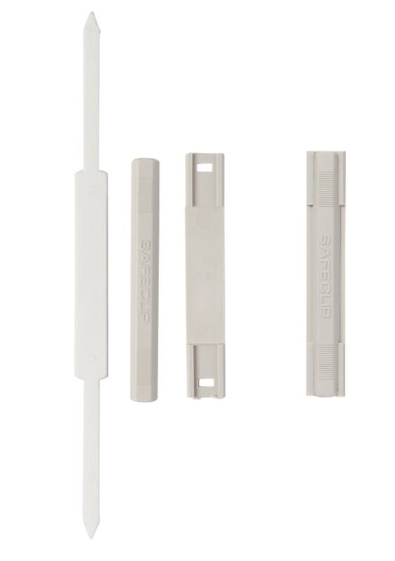 Filing Clip Grey Plastic 1.5 x 8 cm Pack of 50