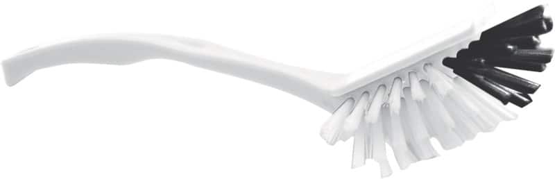 Bentley Dish Brush Fan Shaped Black & White