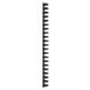 GBC Plastic Binding Combs Black 19 mm 165 Sheets A4 Pack of 100