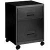 Pierre Henry Steel Filing Cabinet with 2 Lockable Drawers Maxi 400 x 400 x 530 mm Black