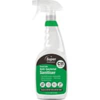 Super Professional Products Antibacterial Surface Cleaner Liquid C11 750 ml Pack of 6