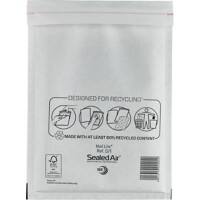 Mail Lite Mailing Bag D/1 White Plain 200 (W) x 270 (H) mm Peel and Seal 79 gsm Pack of 100