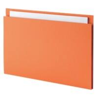 Guildhall Square Cut Folder Foolscap Orange Manila 315 gsm Pack of 100