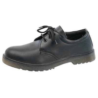 Alexandra Safety Shoes Leather Size 9 Black