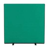 Freestanding Screen Fabric Wrapped 1200 x 1200 mm Green